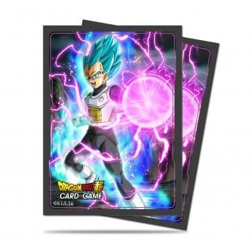 Image for Dragon Balls Standard Deck Protectors - God Charge Vegeta (65-Pack) - Card Sleeves