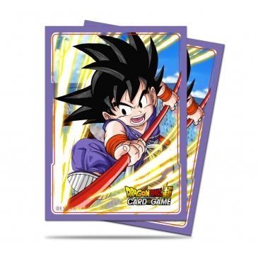 Image for Dragon Balls Standard Deck Protectors - Explosive Spirit Son Goku (65-Pack) - Card Sleeves