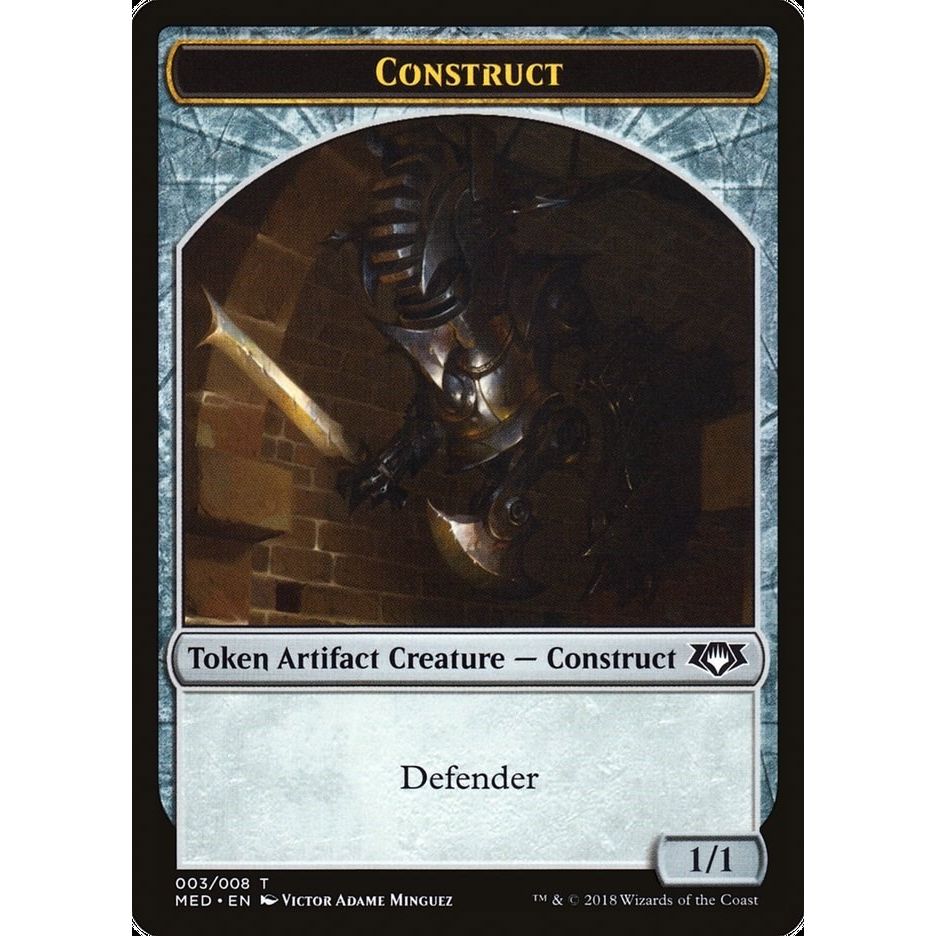 Image for Construct Token (003) (3) (MED) - Magic: The Gathering