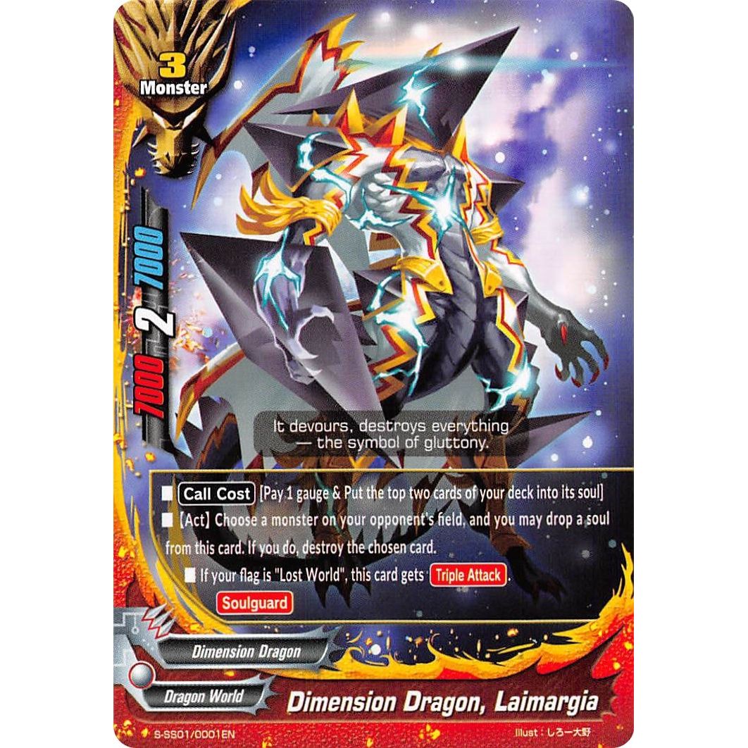 Image for Dimension Dragon, Laimargia (S-SS01/0001EN) (S-SS01) - Future Card BuddyFight