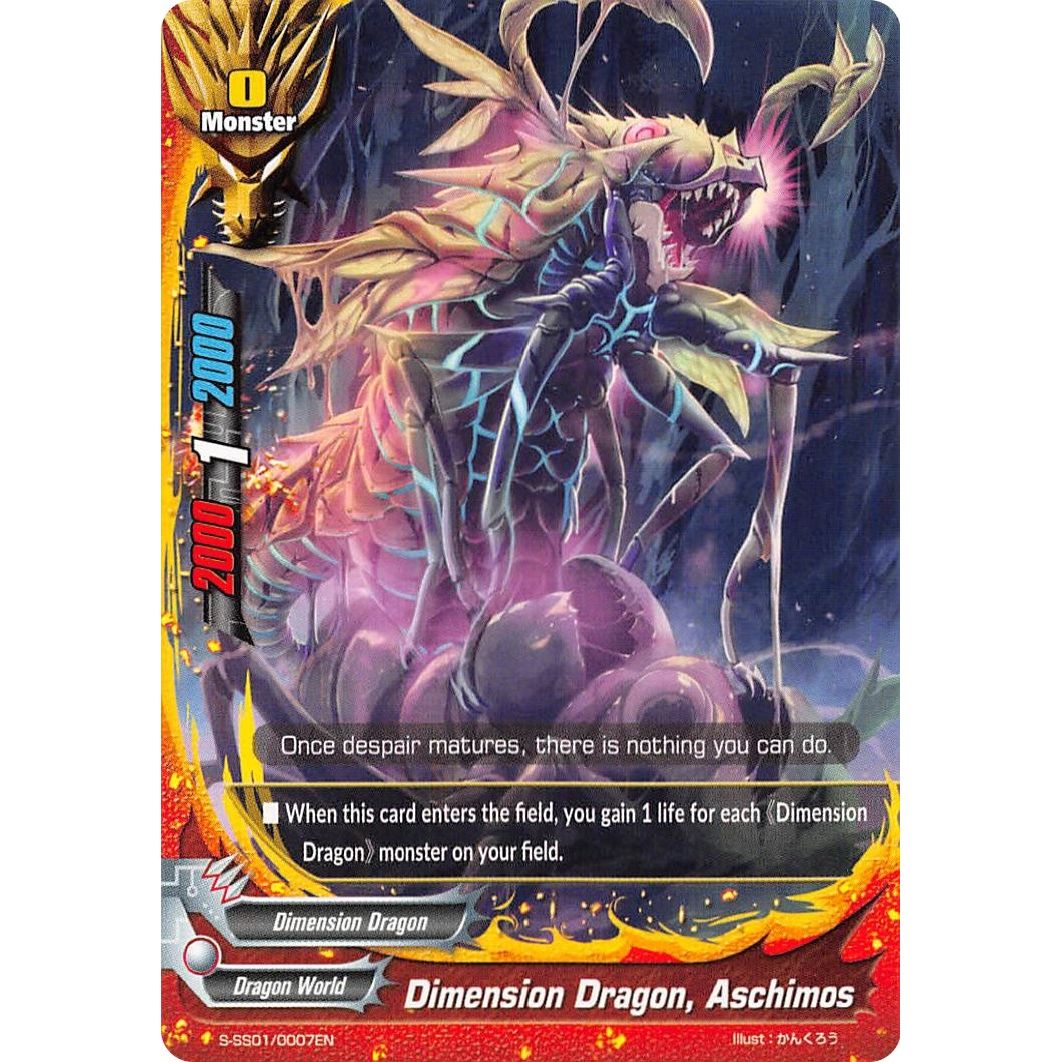 Image for Dimension Dragon, Aschimos (S-SS01/0007EN) (S-SS01) - Future Card BuddyFight