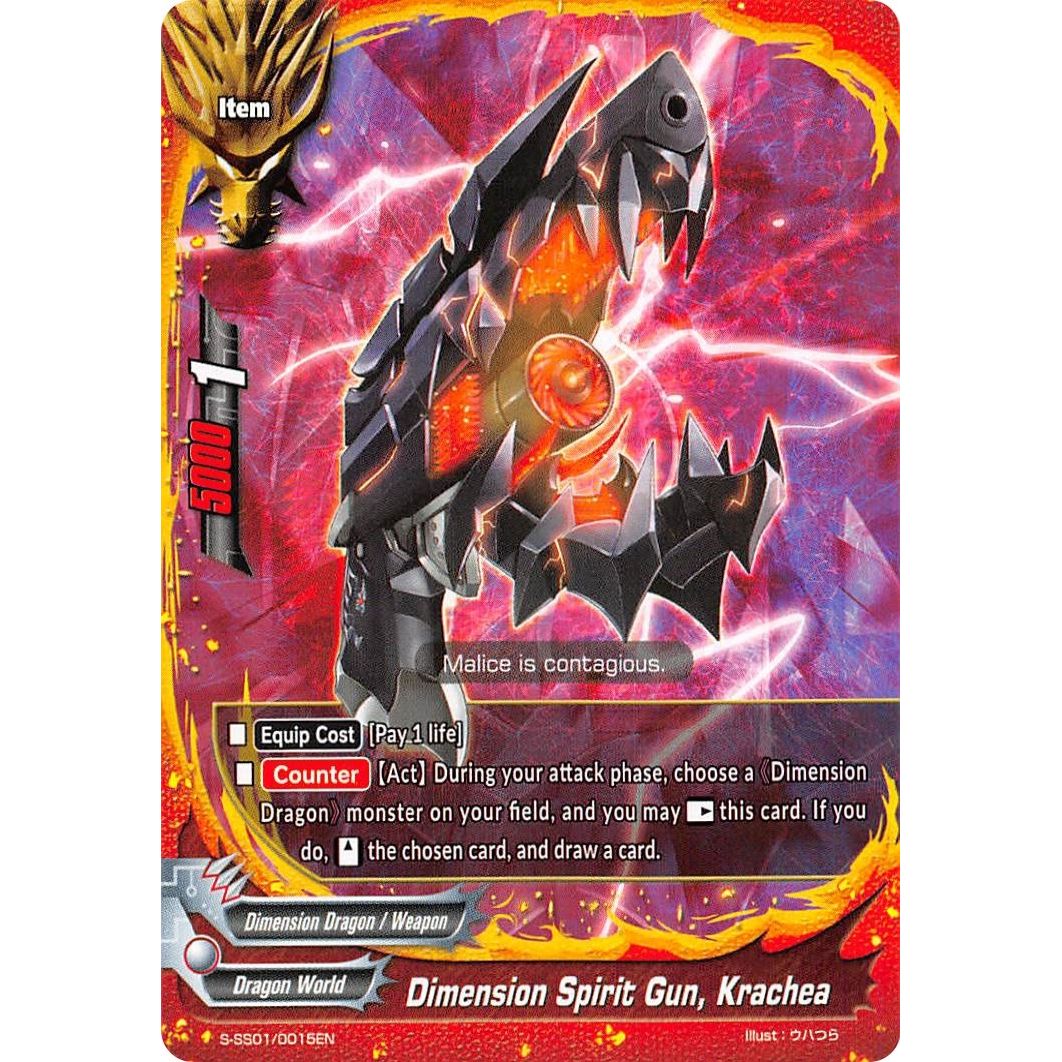 Image for Dimension Spirit Gun, Krachea (S-SS01/0015EN) (S-SS01) - Future Card BuddyFight