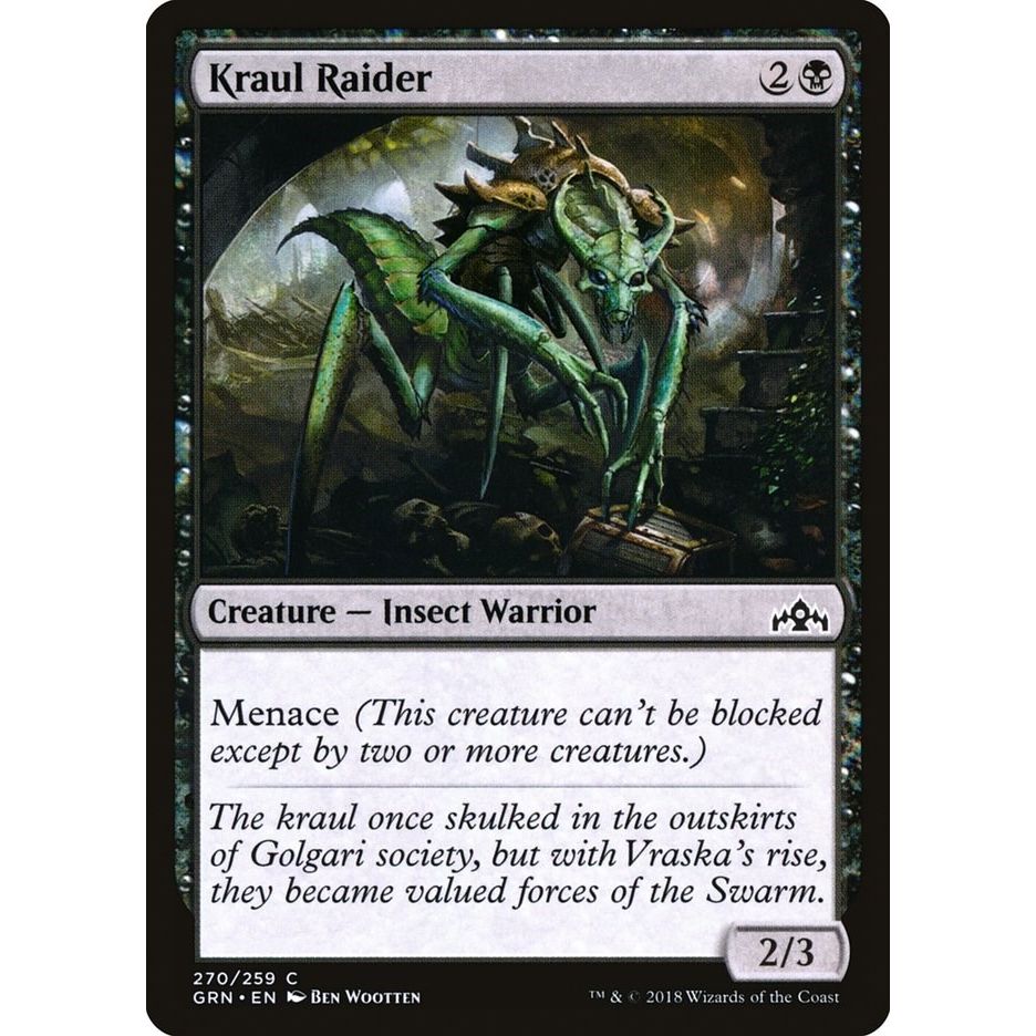 Image for Kraul Raider (270) (GRN) - Magic: The Gathering