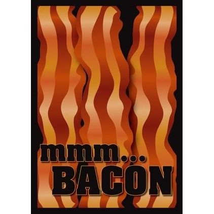 Image for Gloss Sleeve - mmm...Bacon (50-Pack) - Card Sleeves