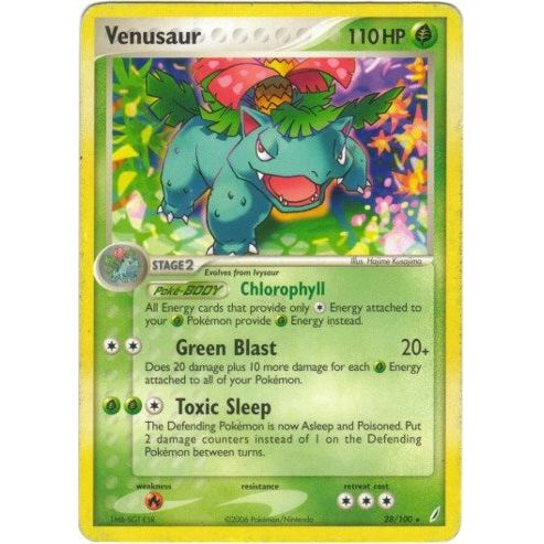 Image for Venusaur - 28/100 (EX Crystal Guardians) (028/100) (PR) - Pokemon