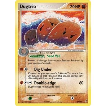 Image for Dugtrio - 5/100 (EX Crystal Guardians) (005/100) (PR) - Pokemon