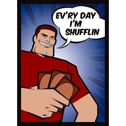 Image for Gloss Sleeve - Ev'ry day I'm Shufflin (50-Pack) - Card Sleeves