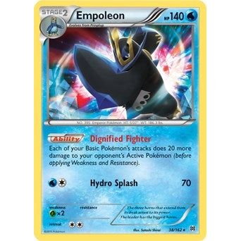 Image for Empoleon - 38/162 (Battle Arena Deck Exclusive) (038/162) (PR) - Pokemon