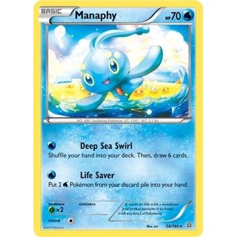 Image for Manaphy - 56/160 (Battle Arena Deck Exclusive) (056/160) (PR) - Pokemon