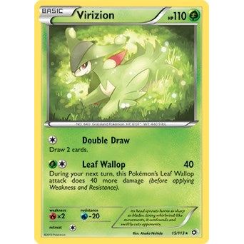 Image for Virizion (015/113) (PR) - Pokemon