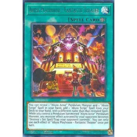 Image for Abyss Playhouse - Fantastic Theater (LED3-EN048) (LED3) - YuGiOh