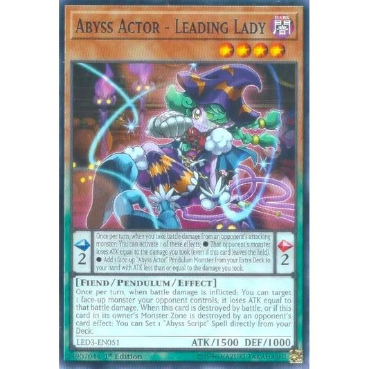 Image for Abyss Actor - Leading Lady (LED3-EN051) (LED3) - YuGiOh