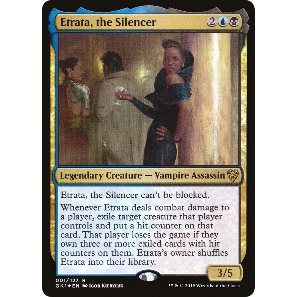 Image for Etrata, the Silencer (1) (GR1) - Magic: The Gathering