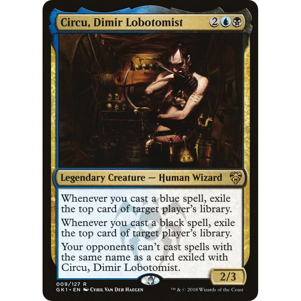 Image for Circu, Dimir Lobotomist (9) (GR1) - Magic: The Gathering