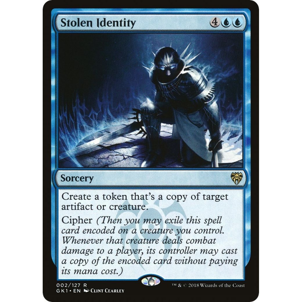 Image for Stolen Identity (2) (GR1) - Magic: The Gathering