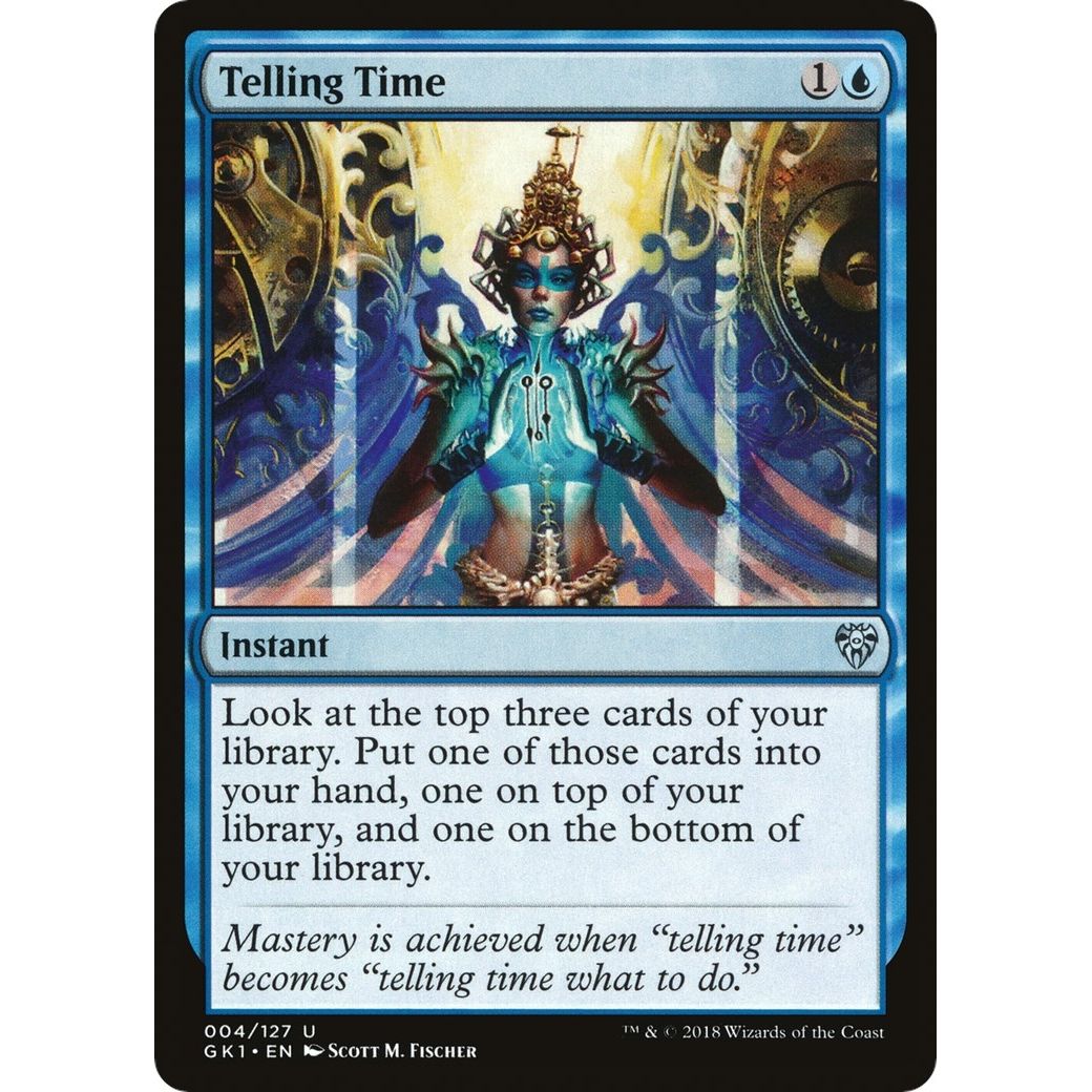 Image for Telling Time (4) (GR1) - Magic: The Gathering