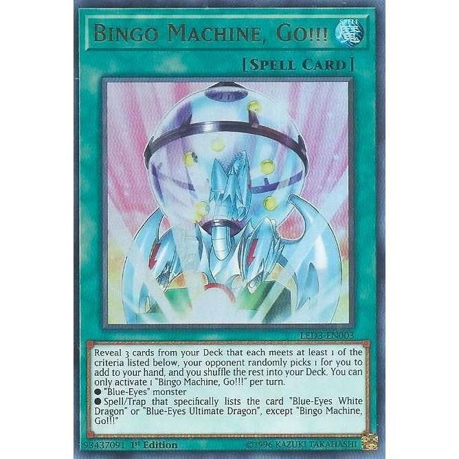 Image for Bingo Machine, Go!!! (LED3-EN003) (LED3) - YuGiOh