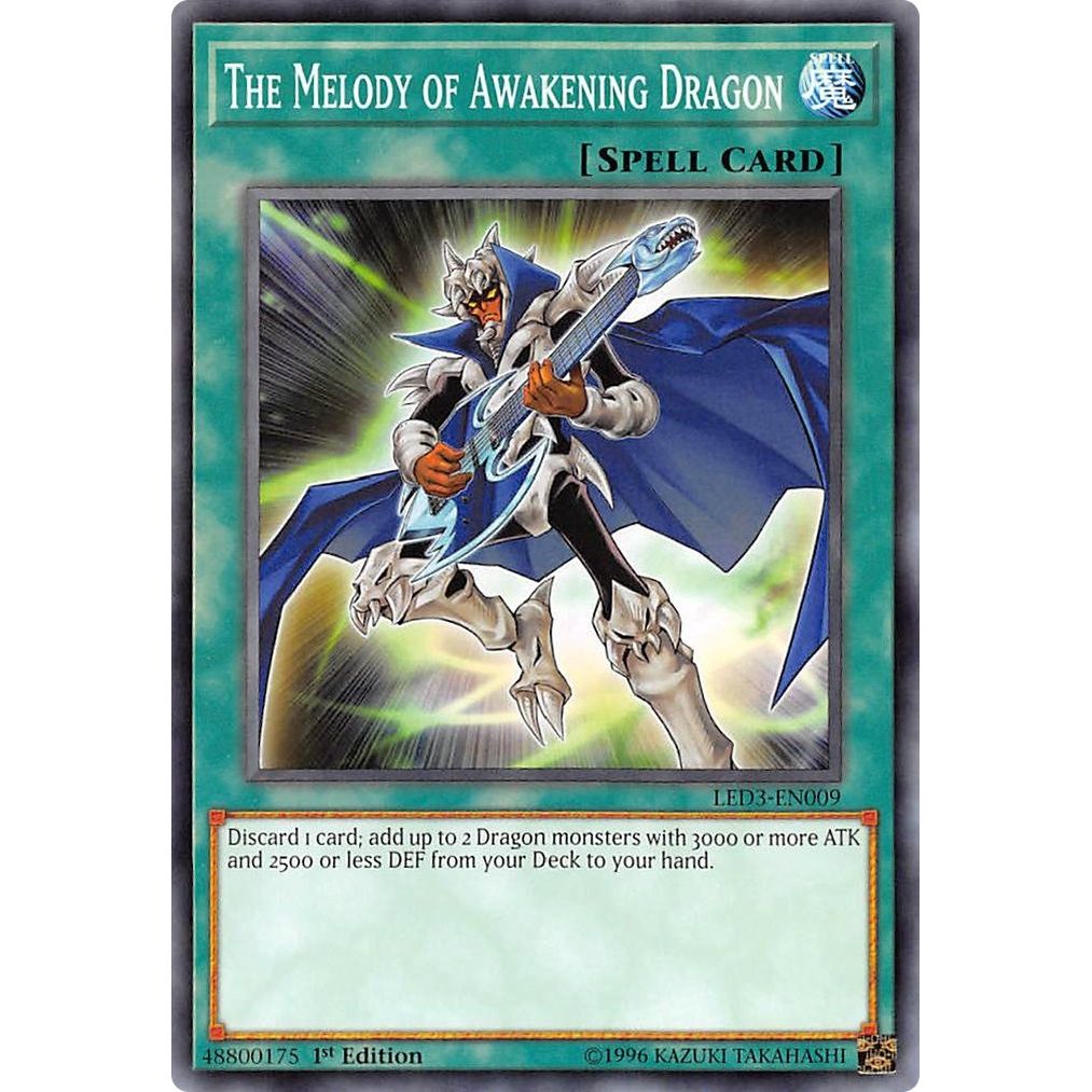 Image for The Melody of Awakening Dragon (LED3-EN009) (LED3) - YuGiOh