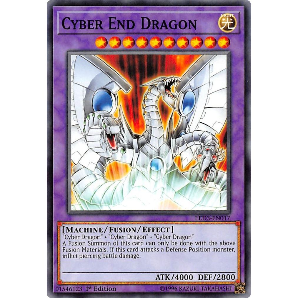 Image for Cyber End Dragon (LED3-EN017) (LED3) - YuGiOh