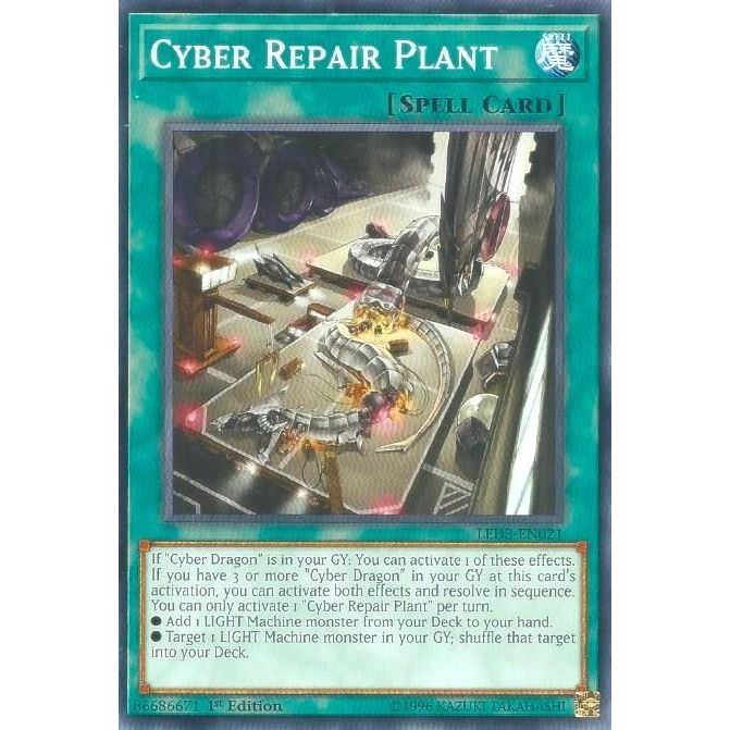 Image for Cyber Repair Plant (LED3-EN021) (LED3) - YuGiOh