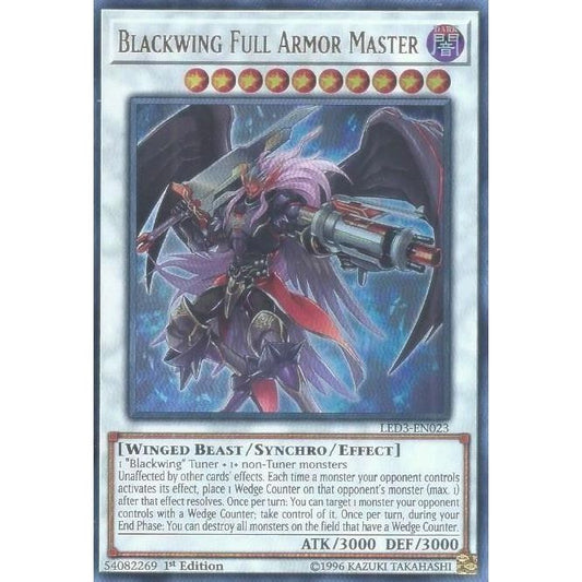 Image for Blackwing Full Armor Master (LED3-EN023) (LED3) - YuGiOh