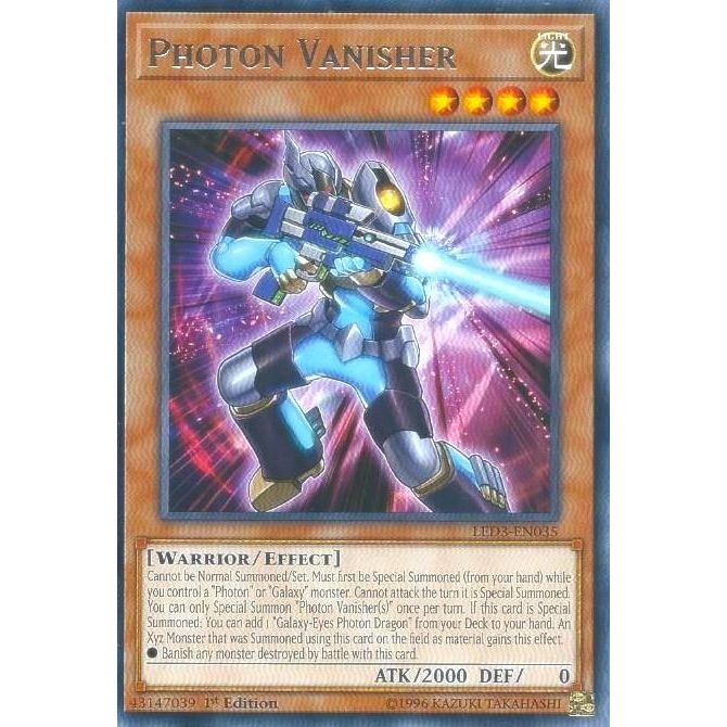 Image for Photon Vanisher (LED3-EN035) (LED3) - YuGiOh