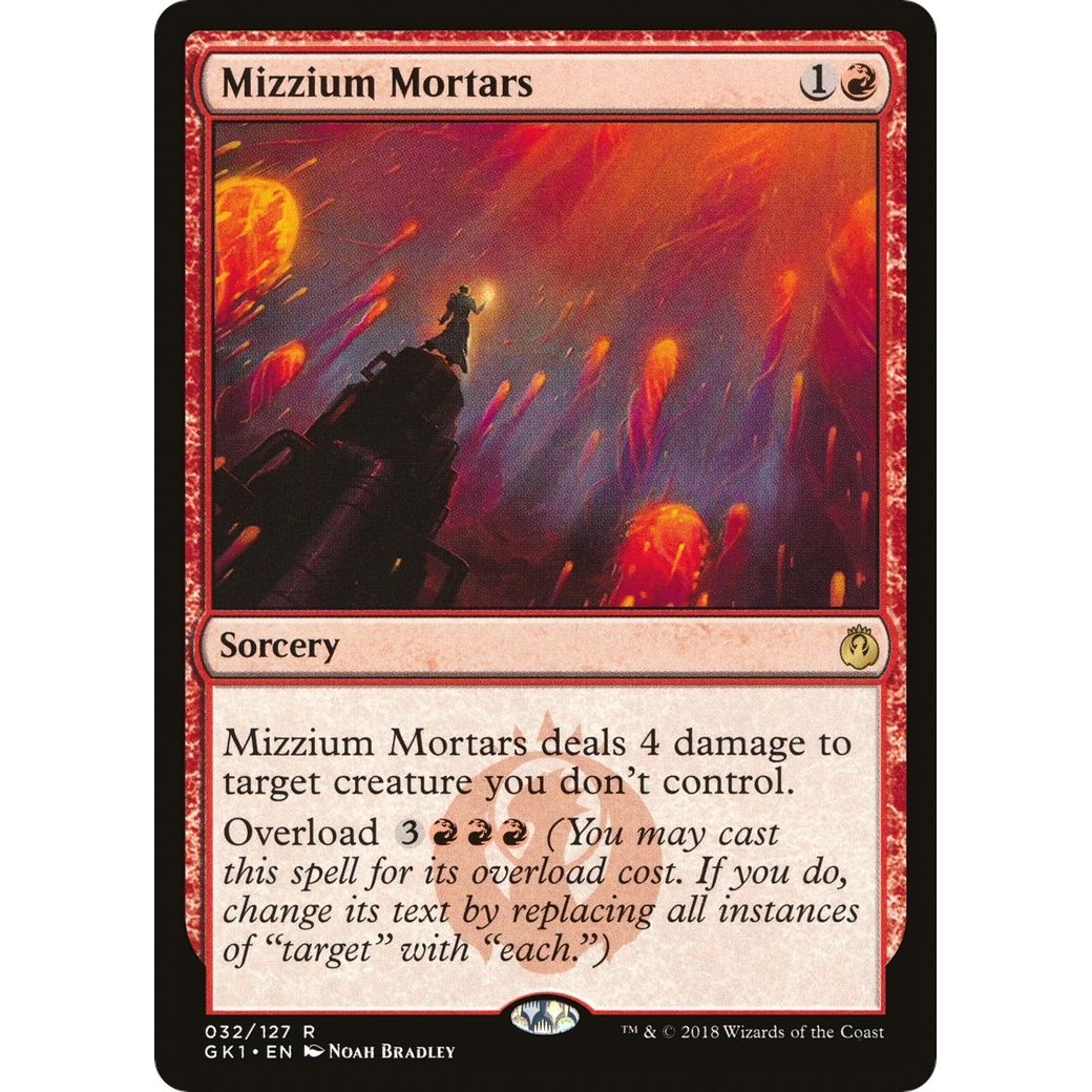 Image for Mizzium Mortars (32) (GR1) - Magic: The Gathering