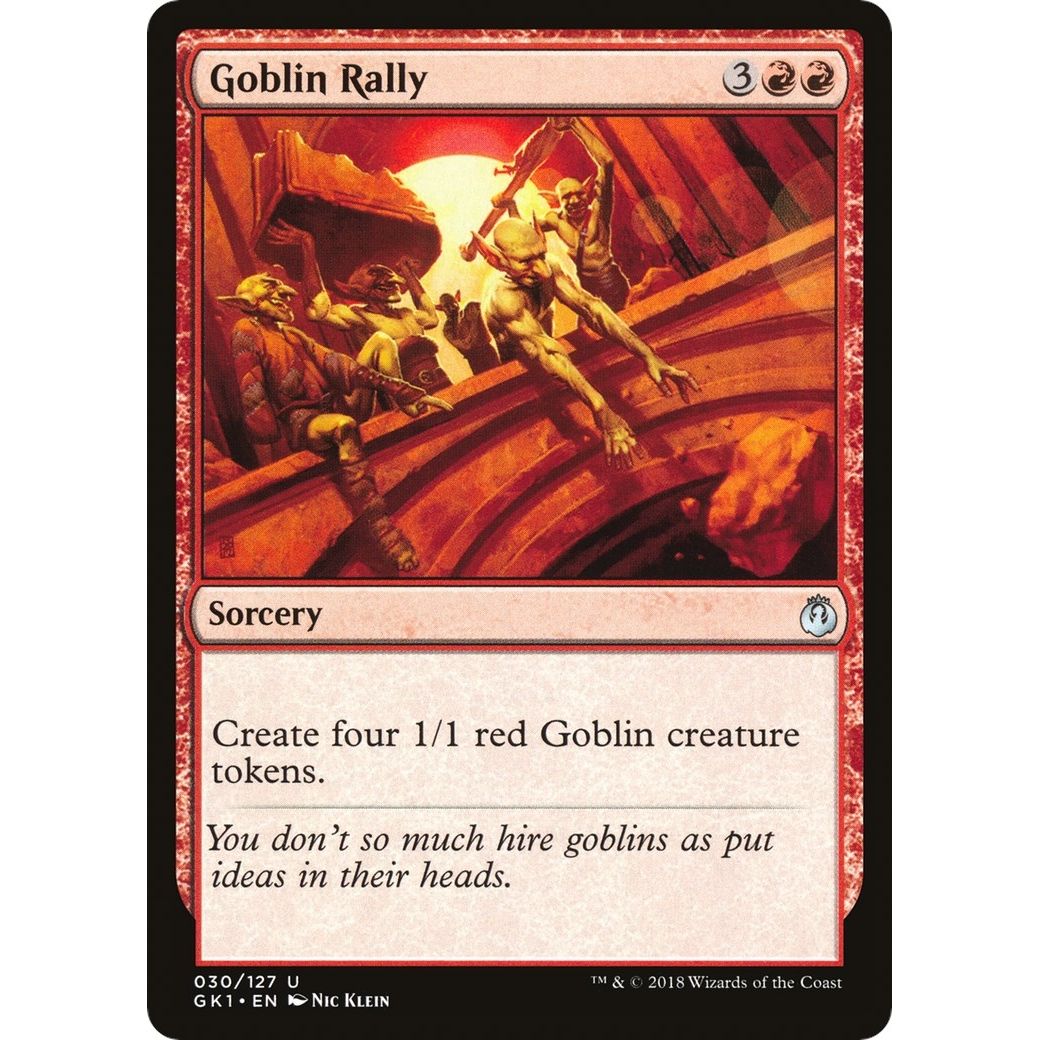 Image for Goblin Rally (30) (GR1) - Magic: The Gathering