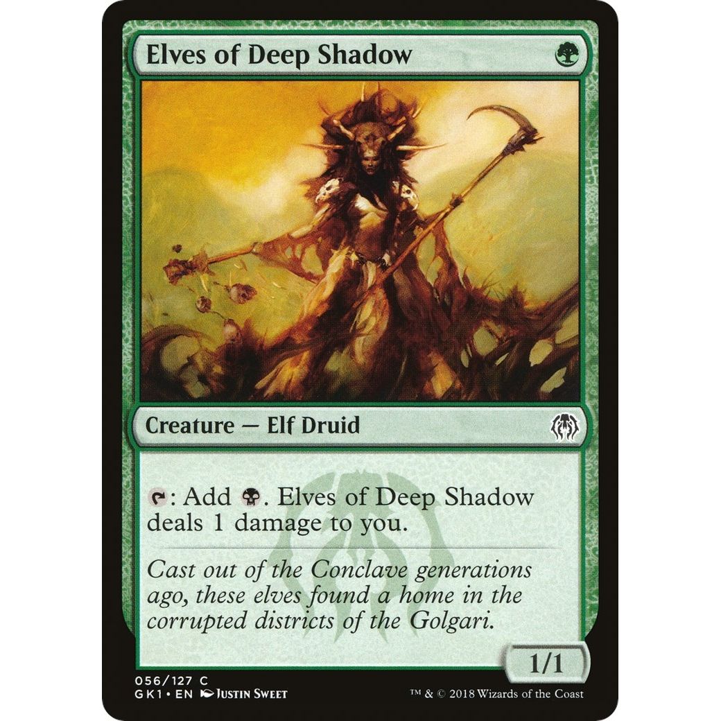 Image for Elves of Deep Shadow (56) (GR1) - Magic: The Gathering