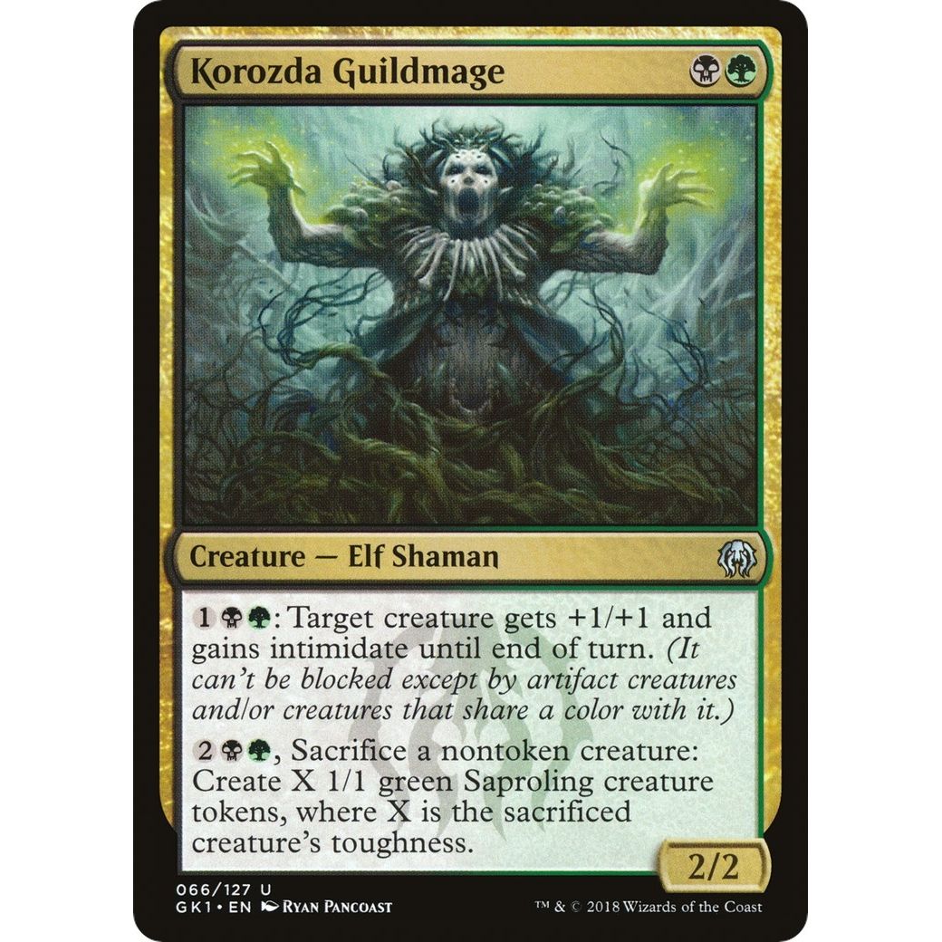 Image for Korozda Guildmage (66) (GR1) - Magic: The Gathering