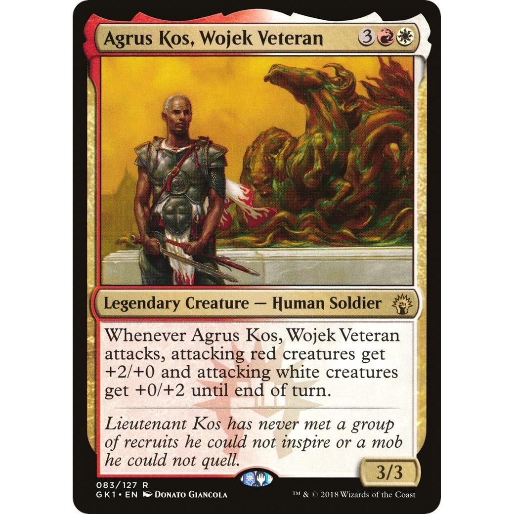 Image for Agrus Kos, Wojek Veteran (83) (GR1) - Magic: The Gathering