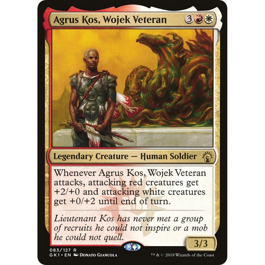 Image for Agrus Kos, Wojek Veteran (83) (GR1) - Magic: The Gathering