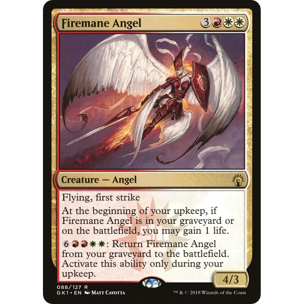 Image for Firemane Angel (88) (GR1) - Magic: The Gathering