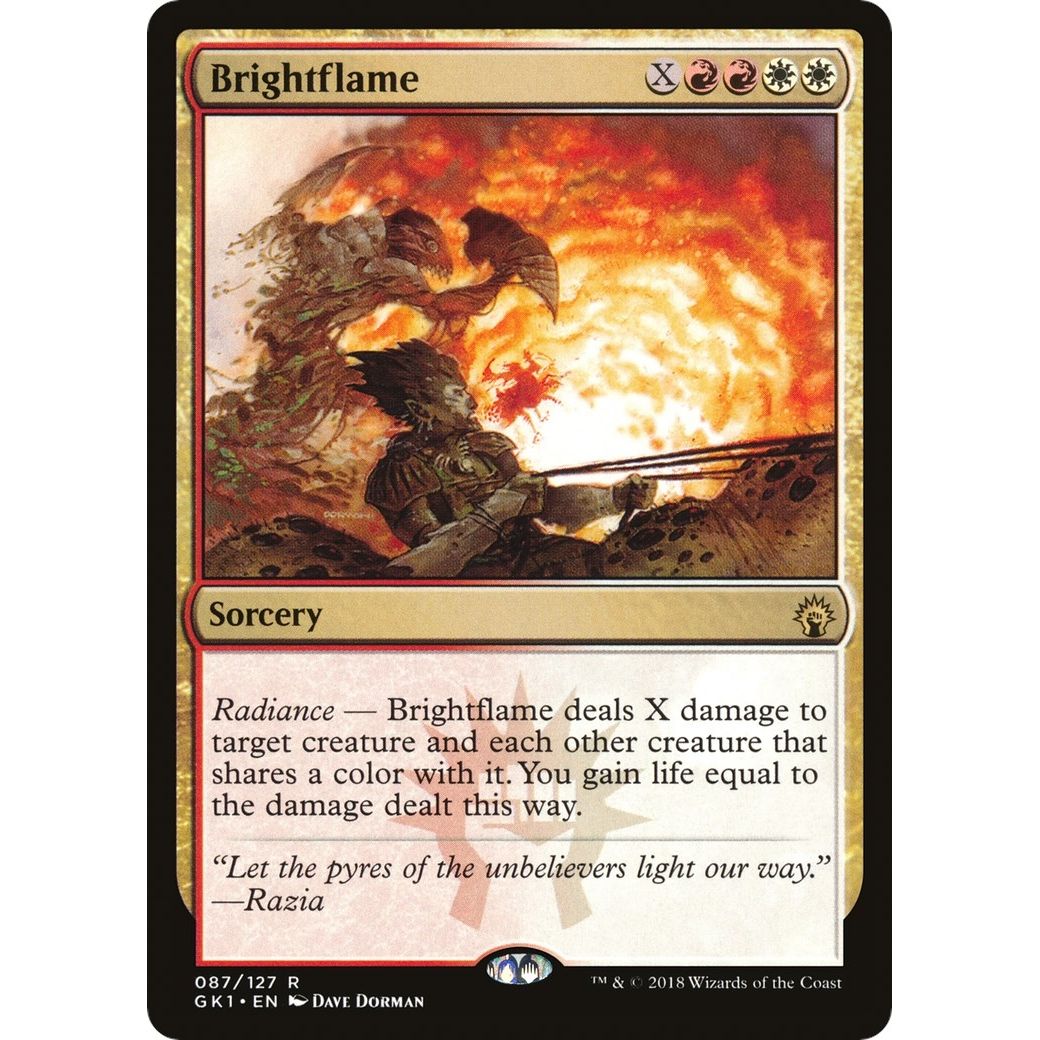Image for Brightflame (87) (GR1) - Magic: The Gathering