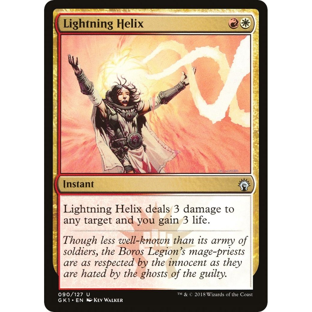 Image for Lightning Helix (90) (GR1) - Magic: The Gathering