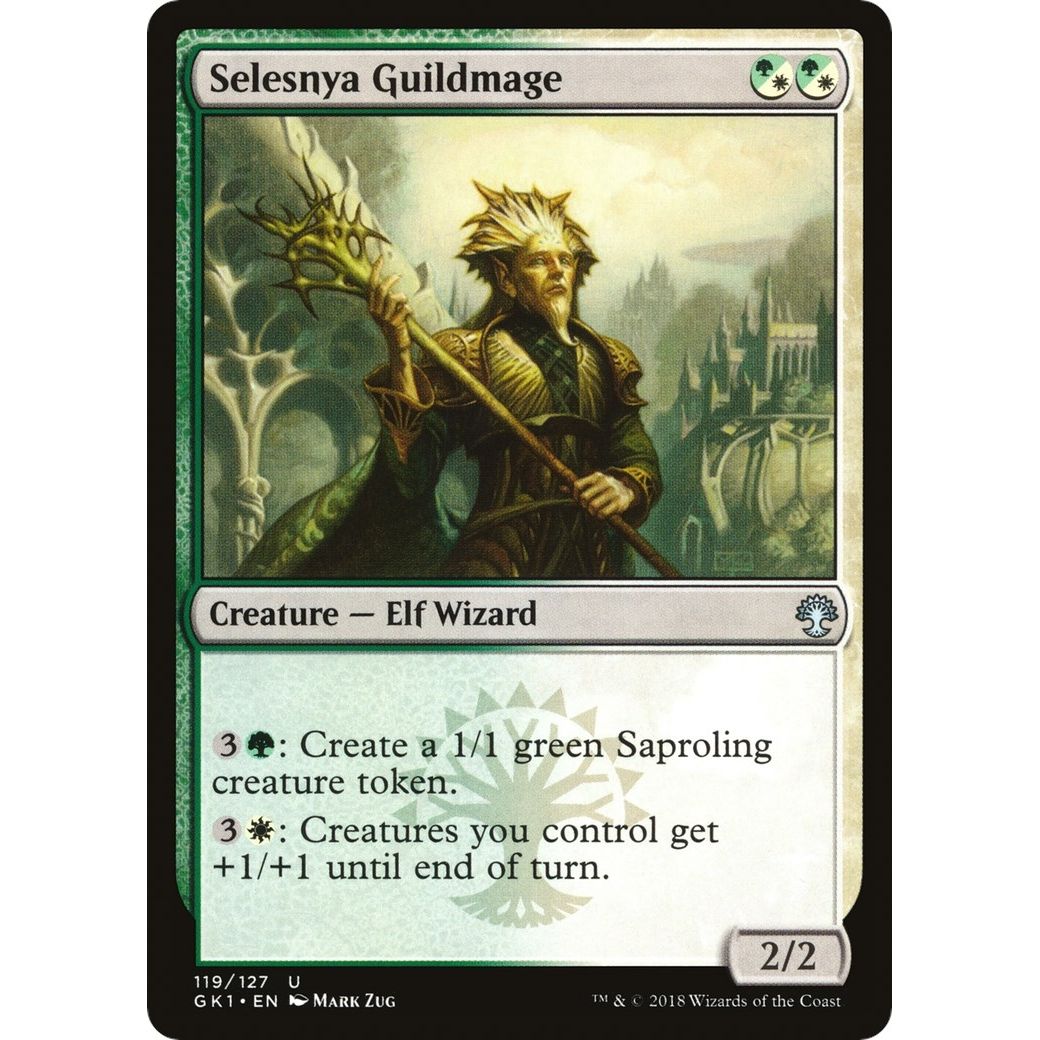 Image for Selesnya Guildmage (119) (GR1) - Magic: The Gathering