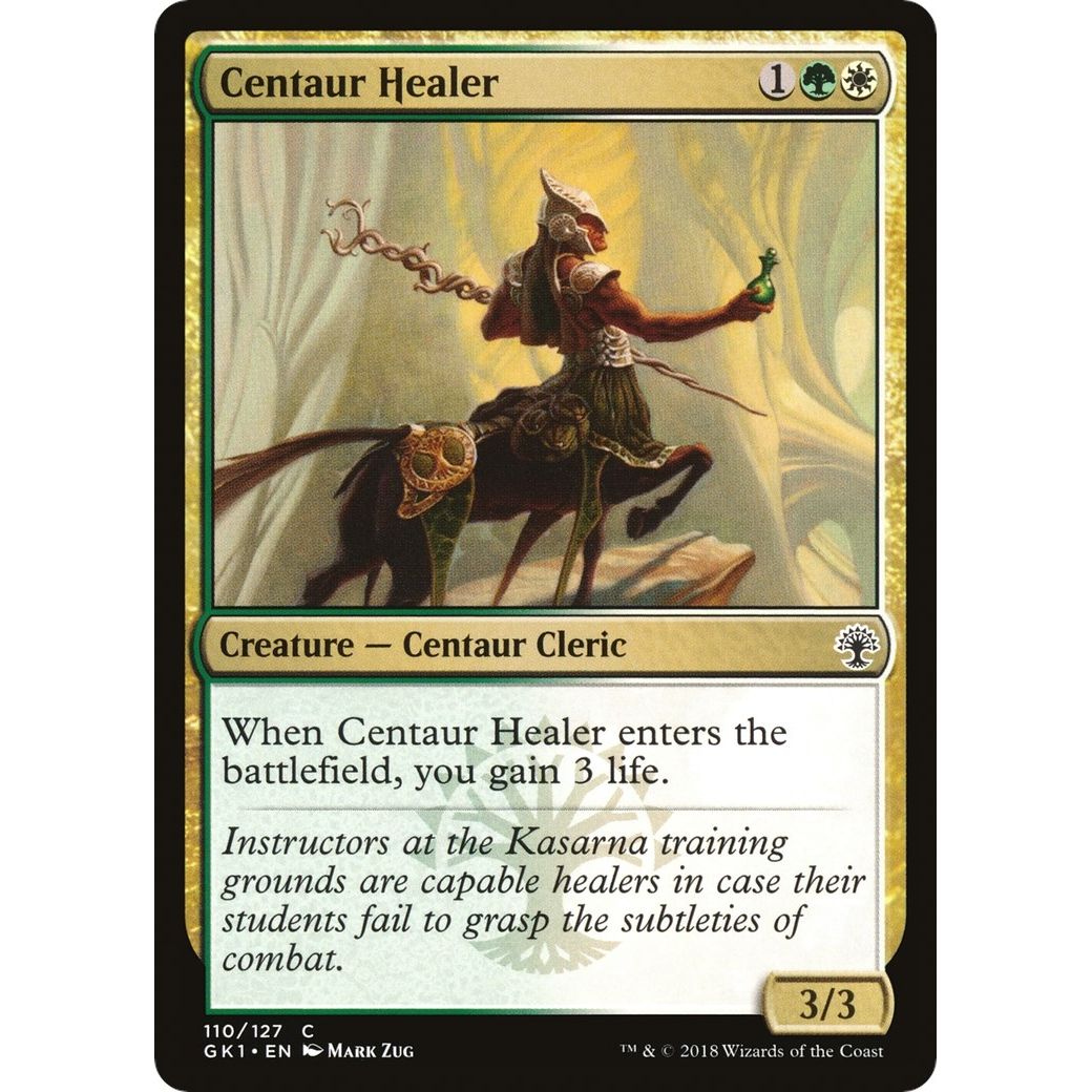 Image for Centaur Healer (110) (GR1) - Magic: The Gathering