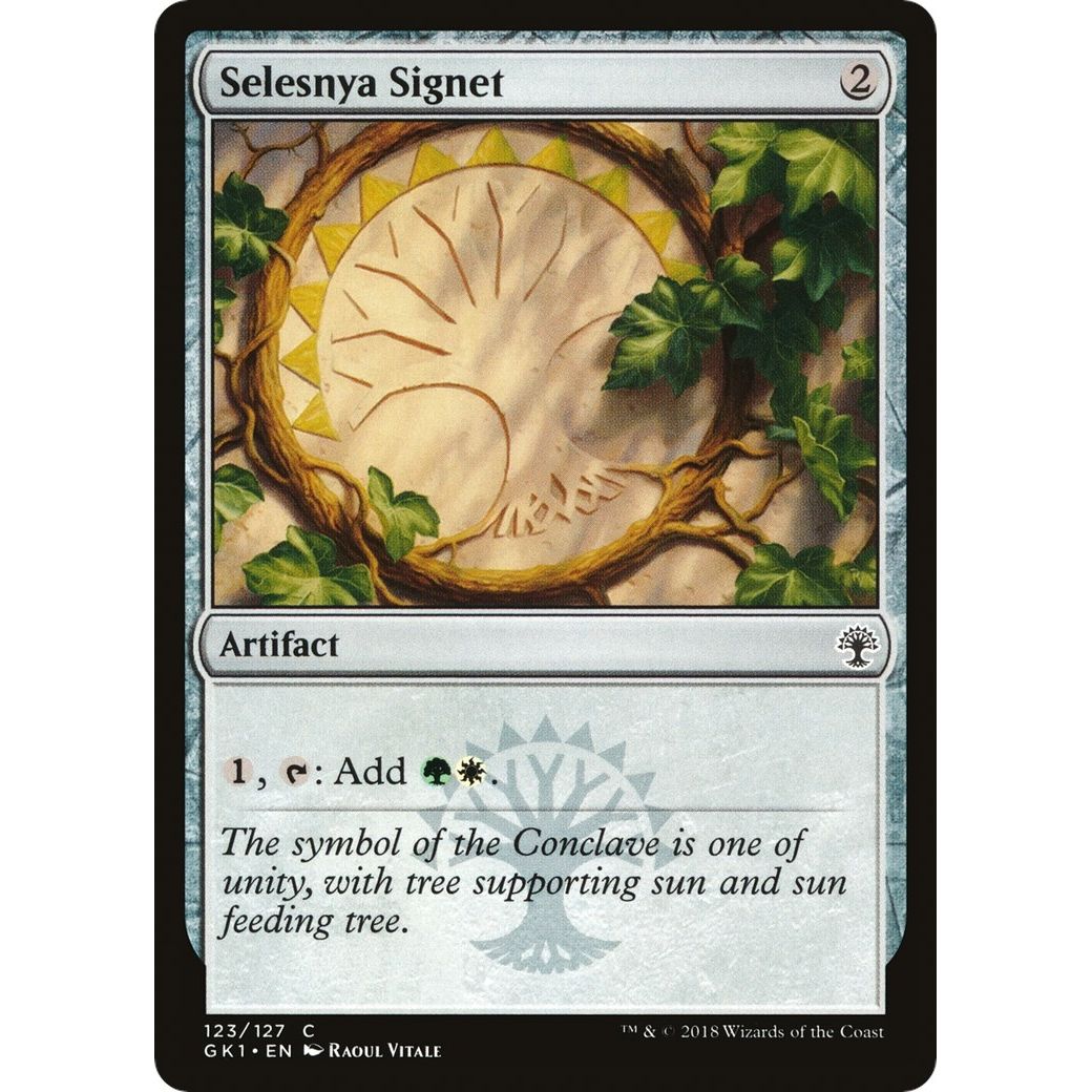 Image for Selesnya Signet (123) (GR1) - Magic: The Gathering