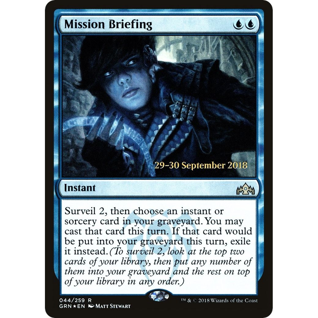 Image for Mission Briefing (44) (PRE) - Magic: The Gathering