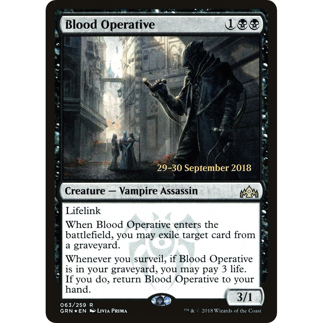 Image for Blood Operative (63) (PRE) - Magic: The Gathering