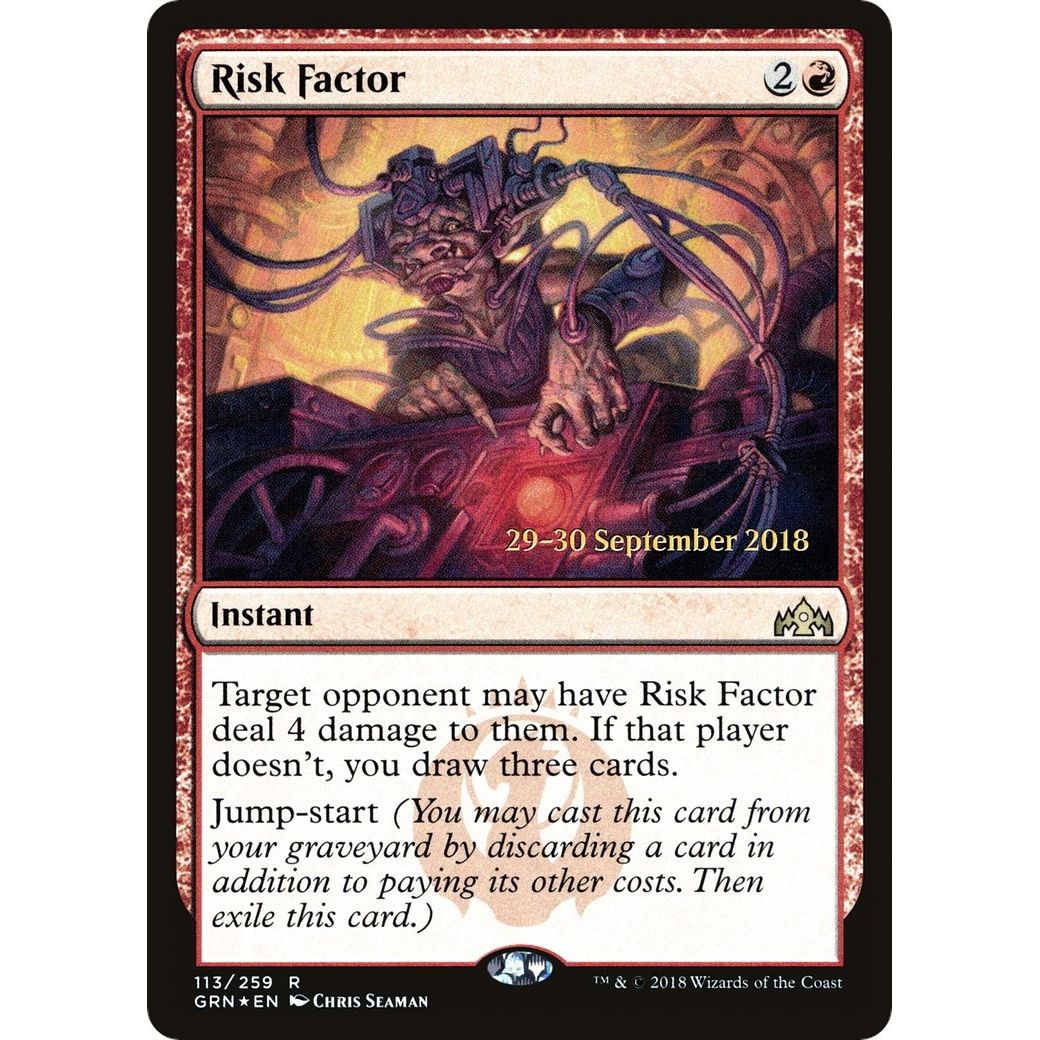 Image for Risk Factor (113) (PRE) - Magic: The Gathering