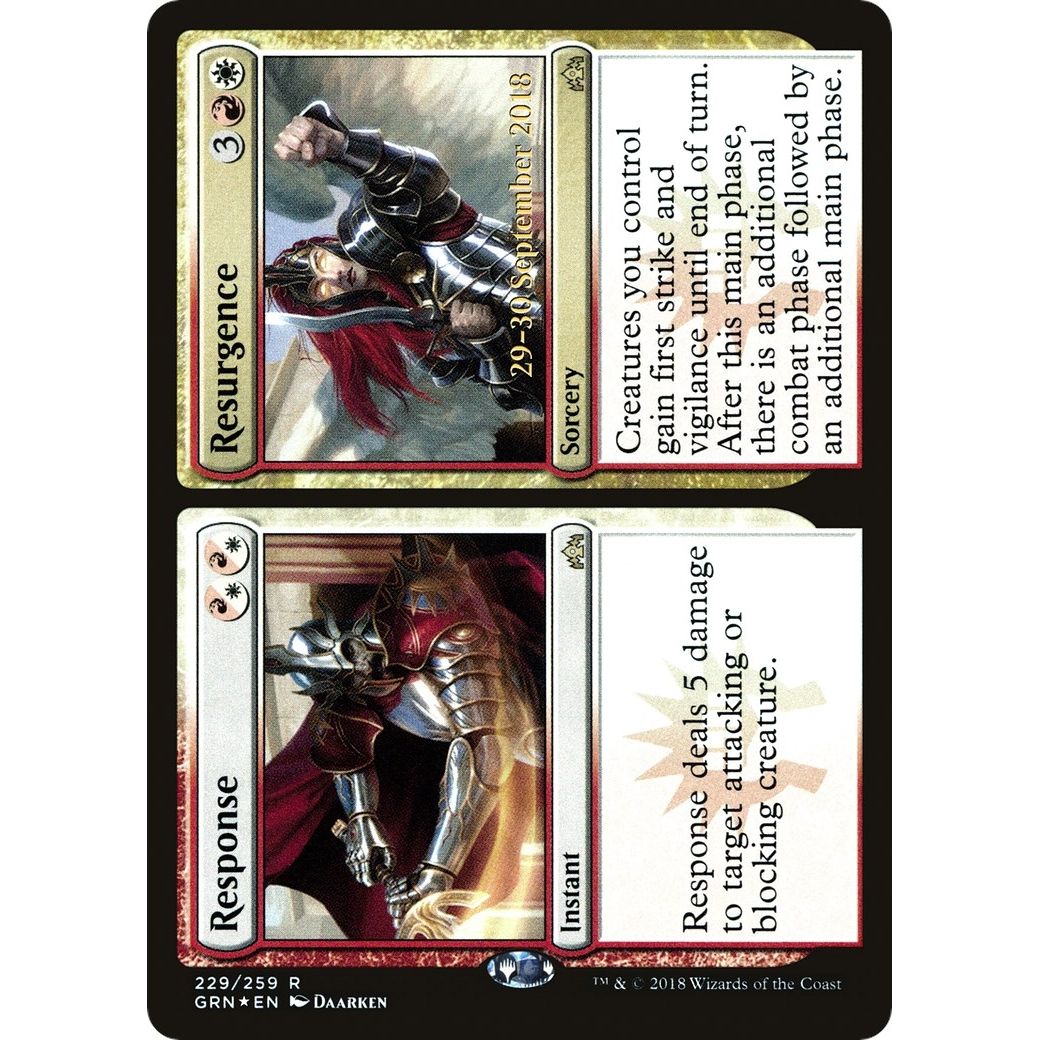 Image for Response // Resurgence (229) (PRE) - Magic: The Gathering