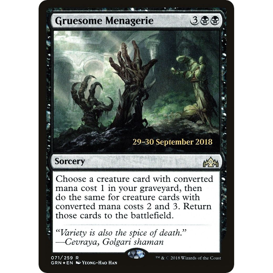 Image for Gruesome Menagerie (71) (PRE) - Magic: The Gathering