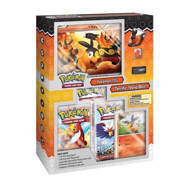 Image for Starter Figure Boxes: Terrific Tepig Box - Pokemon