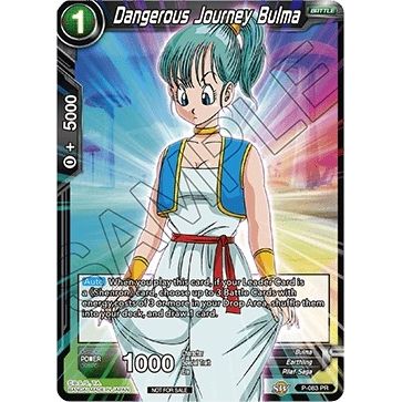 Image for Dangerous Journey Bulma (P-083) (PR) - Dragon Ball Super: Masters