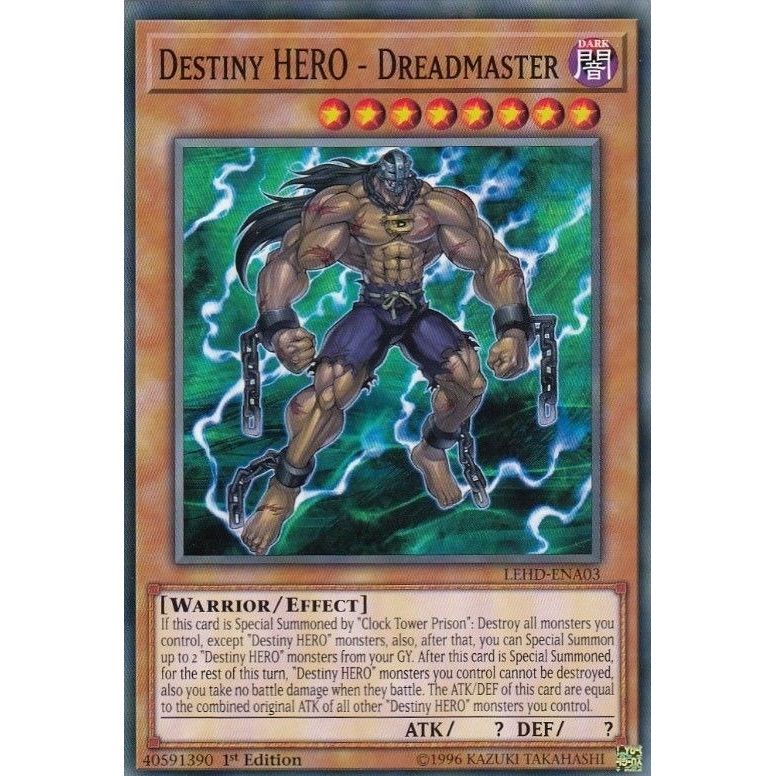 Image for Destiny HERO - Dreadmaster (LEHD-ENA03) (LDK4) - YuGiOh