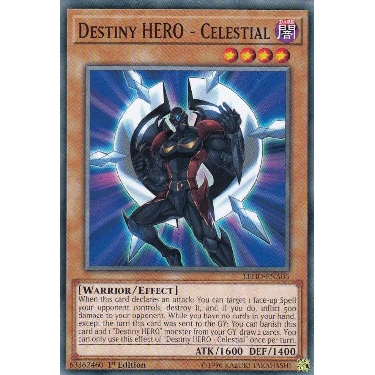 Image for Destiny HERO - Celestial (LEHD-ENA05) (LDK4) - YuGiOh