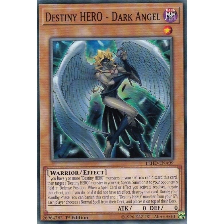 Image for Destiny HERO - Dark Angel (LEHD-ENA09) (LDK4) - YuGiOh