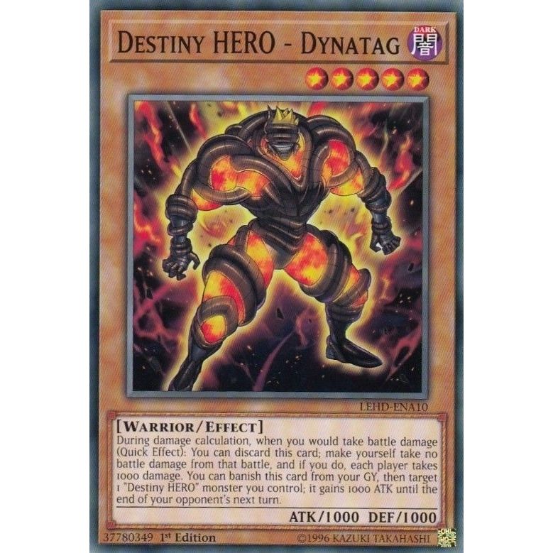 Image for Destiny HERO - Dynatag (LEHD-ENA10) (LDK4) - YuGiOh