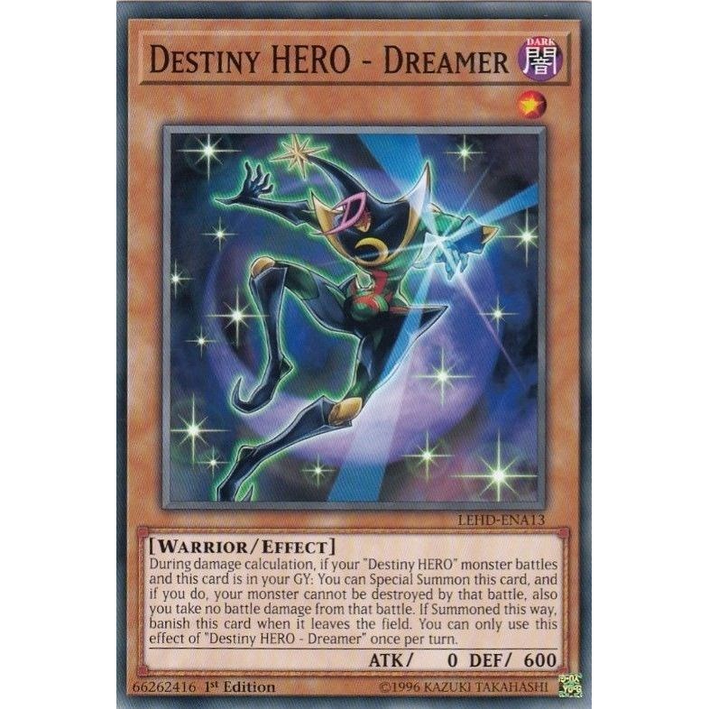 Image for Destiny HERO - Dreamer (LEHD-ENA13) (LDK4) - YuGiOh
